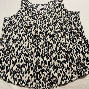 Faded Glory Animal Print Top‎